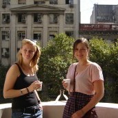 Ailola Buenos Aires Students on the Terrace